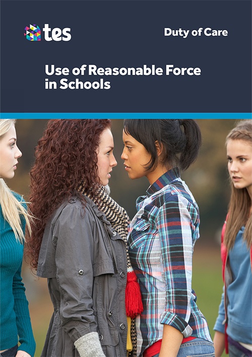 Use of Reasonable Force in Schools